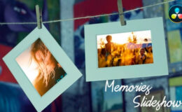 Videohive Memories Slideshow - Photo Gallery for DaVinci Resolve