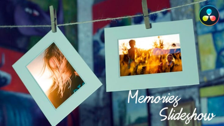 Videohive Memories Slideshow – Photo Gallery for DaVinci Resolve