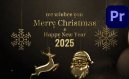 Videohive Merry Christmas Wishes Premiere PRO