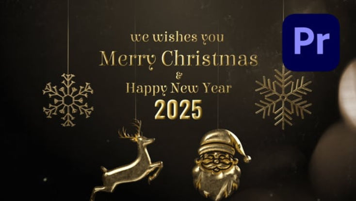 Videohive Merry Christmas Wishes Premiere PRO