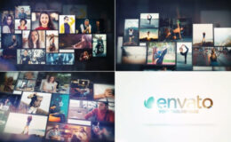 Videohive Mosaic Photo Logo Reveal // Photo Logo Reveal