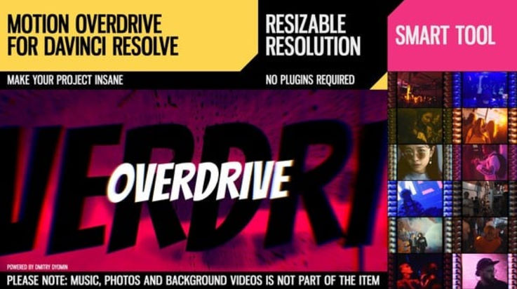 Videohive Motion Overdrive for DaVinci Resolve