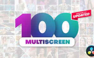Videohive Multiscreen Pack For DaVinci Resolve