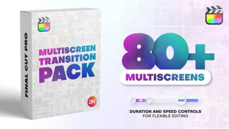 Videohive Multiscreen Transitions | Multiscreen Pack For Apple Motion