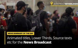 Videohive News Titles – Animated Titles and Lower Thirds for Broadcast News