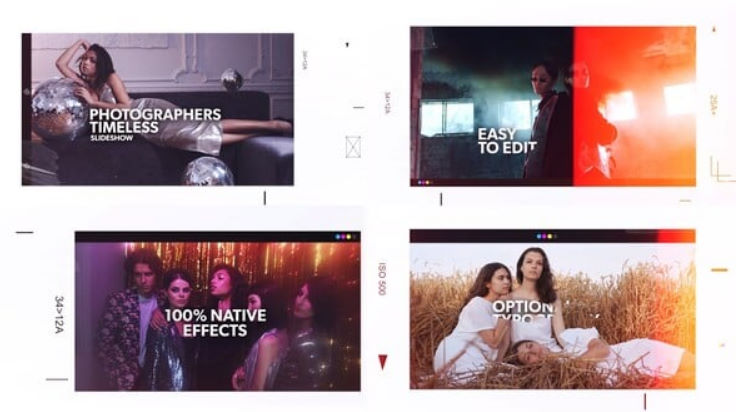 Videohive Photographers Slideshow : Fashion Photography Opener for Premiere Pro