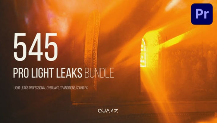 Videohive Pro Light Leaks Bundle for Premiere Pro