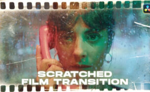 Videohive Scratched Film Transitions | DaVinci Resolve