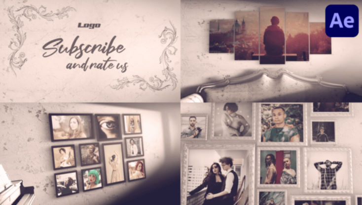 Videohive Vintage Photo Slides for After Effects