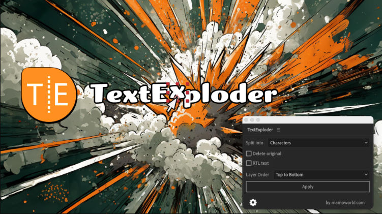 Aescripts TextExploder v3.0.002