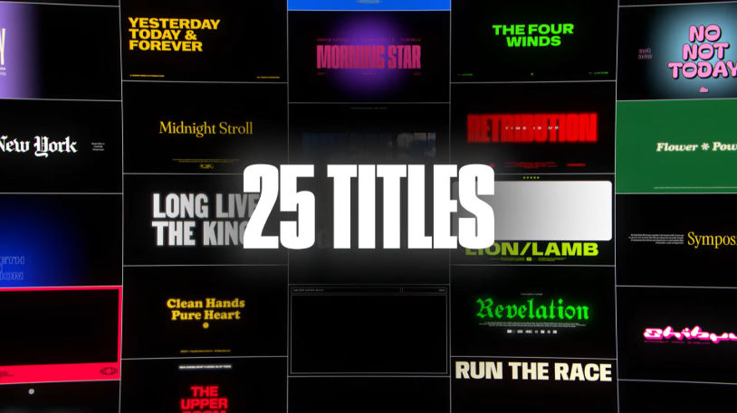 Human Video Co - POPCORN TITLES preview