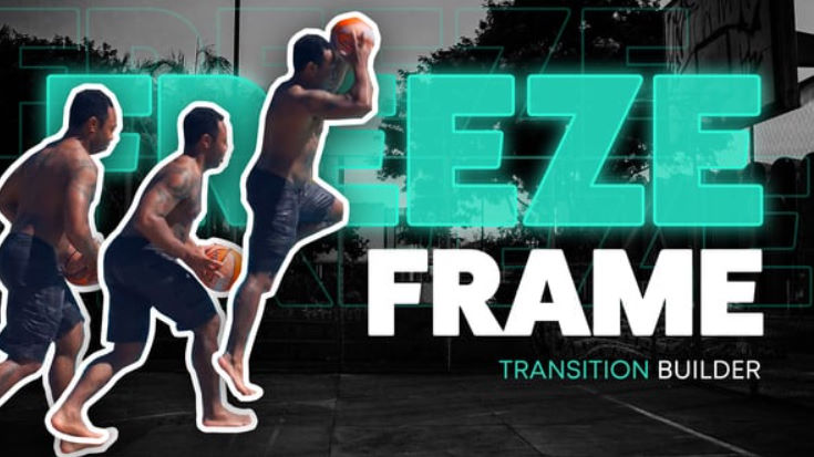 Videohive Animated Freeze Frame Transitions