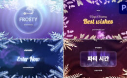 Videohive Christmas Frames Typography for Premiere Pro