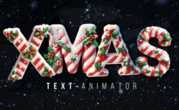 Videohive Christmas Text Animator For DaVinci Resolve