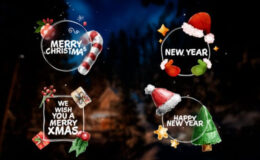 Videohive Christmas Titles - Lower Thirds For Premiere Pro