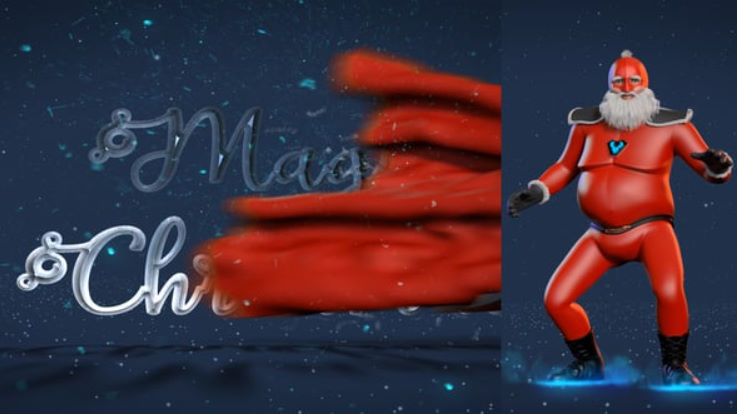 Videohive Christmas With Magic Santa