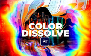 Videohive Color Dissolve VHS Glitch Slideshow Opener For Premiere Pro