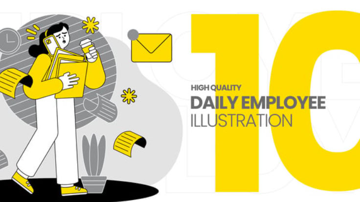 Videohive Employee Illustration Pack