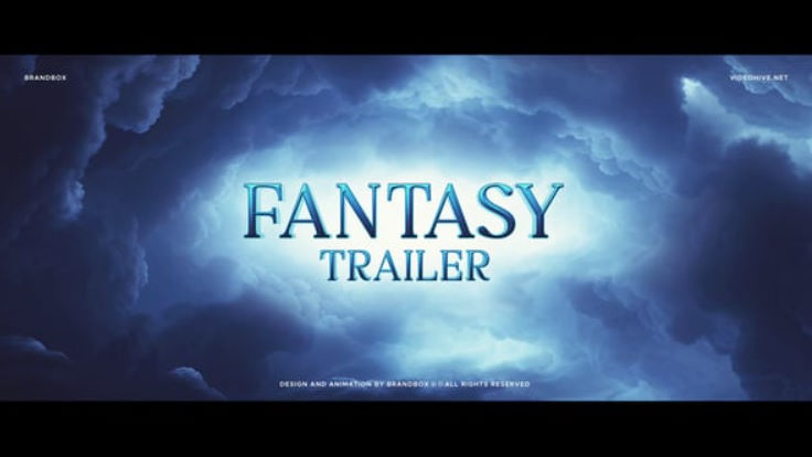 Videohive Fantasy Cinematic Titles Trailer