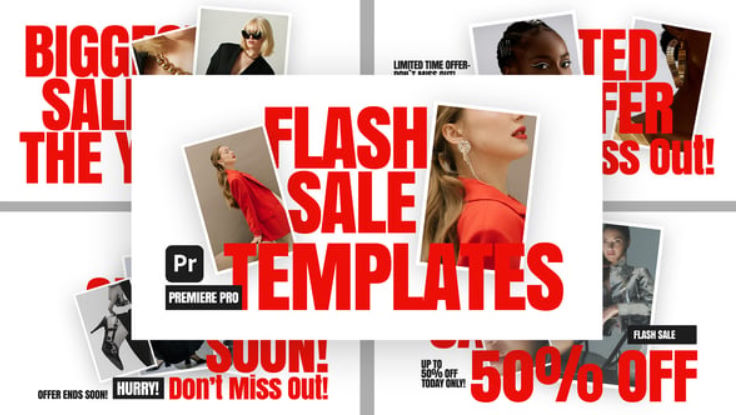 Videohive Flash Sale Animated Templates For Premiere Pro