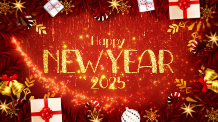 Videohive New Year Countdown 2025 For After Effects