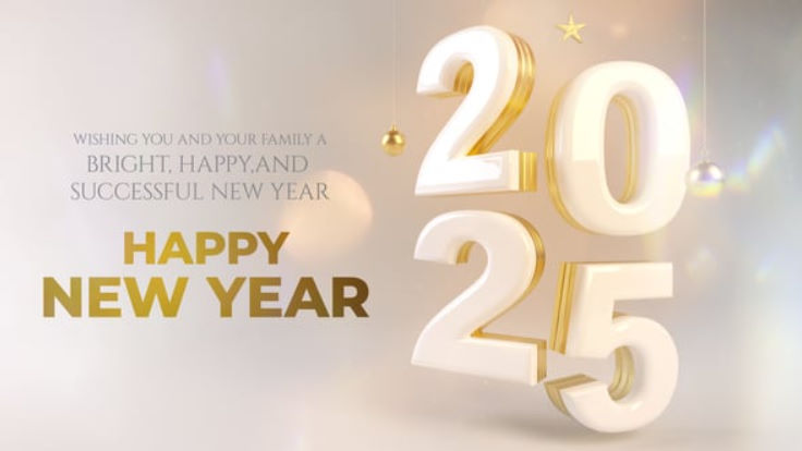 Videohive New Year Wishes 2025