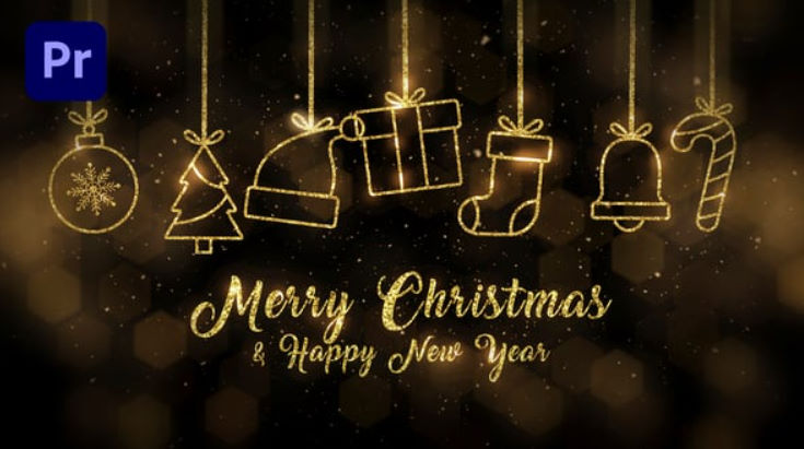 Videohive Simple Christmas Card