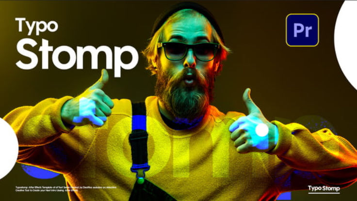 Videohive Typography Stomp – Premiere Pro