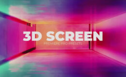 3D Screen for Premiere Pro Presets