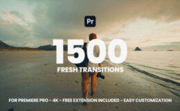 Videohive 1500 Fresh Transitions For Premiere Pro