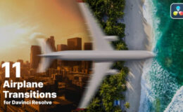 Videohive Airplane Transitions for DaVinci Resolve