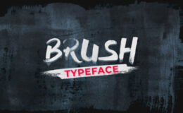 Videohive Brush Animated Font For After Effects