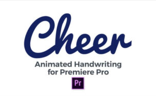 Videohive Cheer – Animated Handwriting Typeface For Premiere Pro