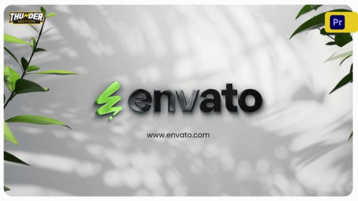 Videohive Elegant Nature Logo Reveal For Premiere Pro