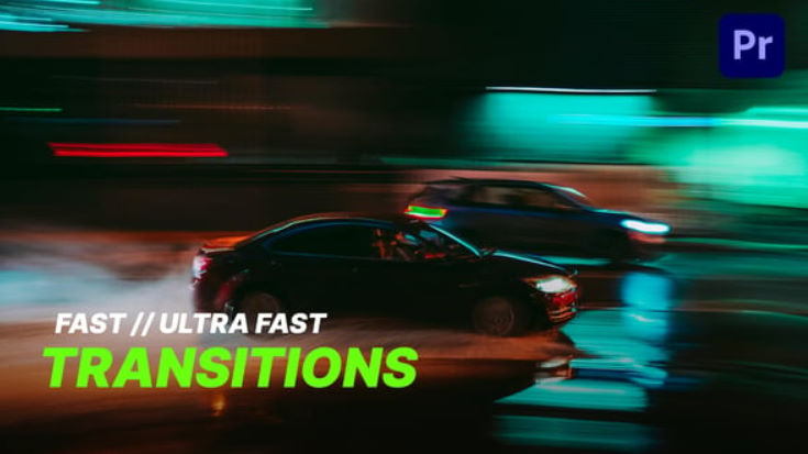 Videohive Fast Transitions for Premiere Pro