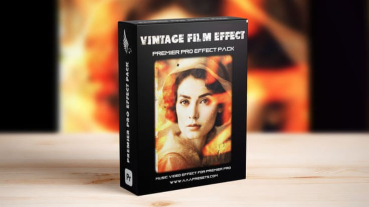 Videohive Film Roll Old Vintage Film Effect for Premiere Pro