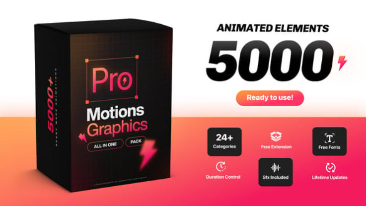 Videohive Pro Motion Graphics Pack