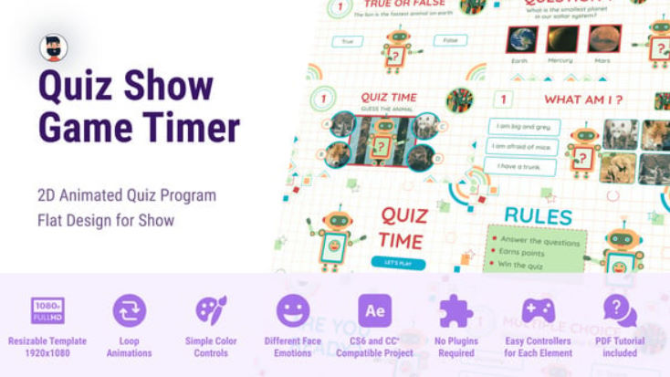 Videohive Quiz Show Game Timer Program