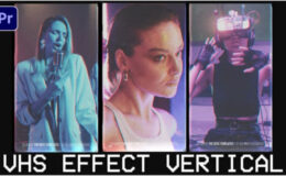 Videohive VHS Effect Vertical I TikTok, Shorts, Reels I Premiere