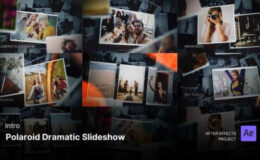 Videohive Intro/Opening - Polaroid Dramatic Slideshow After Effects Project Files