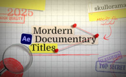 Videohive Modern Documentary Titles For PR/AE