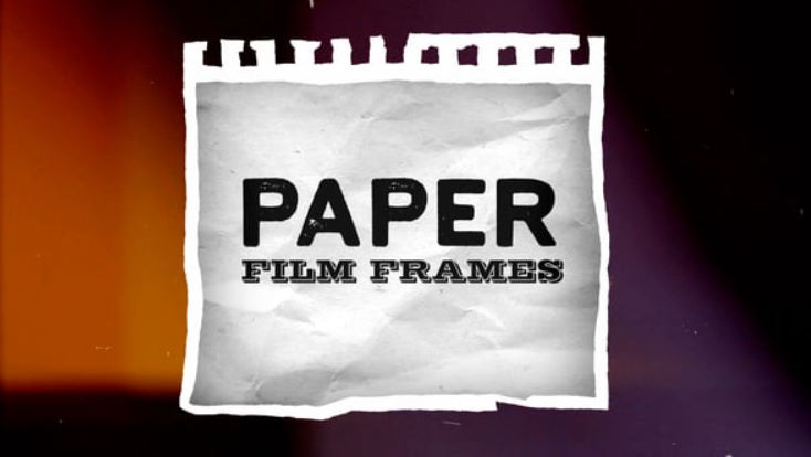 Videohive Paper Film Frames