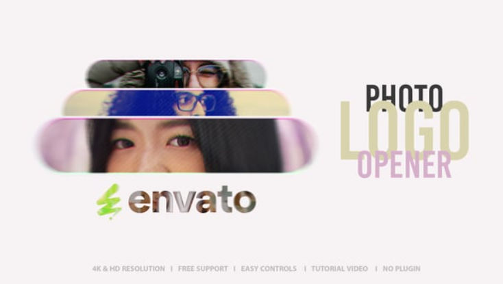 Videohive Photo Logo Reveal For Premiere Pro