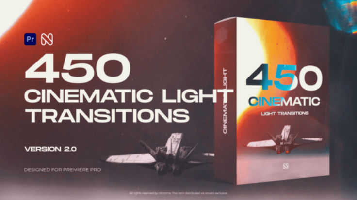 Videohive Seamless Light Transitions for Premiere Pro