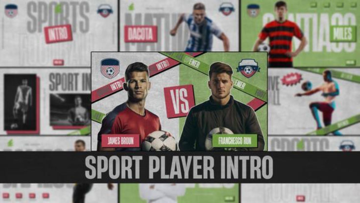 Videohive Sport Player Intro V2