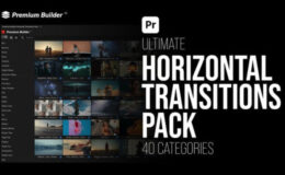 Videohive Horizontal Transitions Pack for Premiere Pro