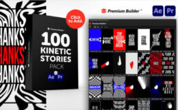 Videohive Kinetic Stories Pack