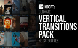 Videohive Vertical Transitions Pack MOGRTs