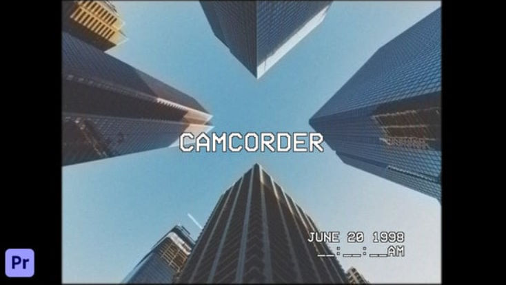 Videohive Camcorder | For Premiere Pro