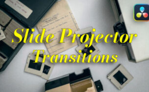 Videohive Slide Projector Transitions | DaVinci Resolve